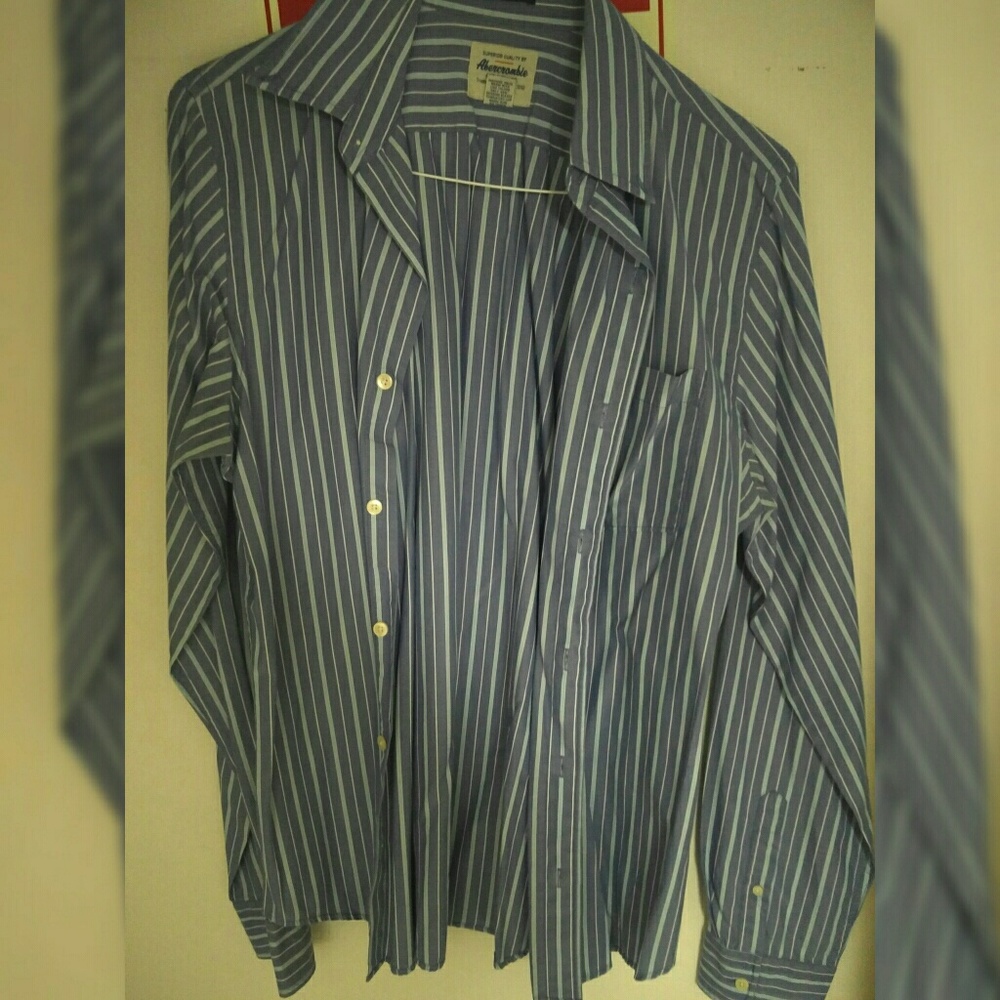 Men's Abercrombie and Fitch Button Shirt Large
